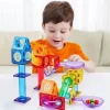 Onshine Magnetic Tiles Marble Run- Open ended wooden toys