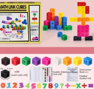 Onshine Math Link Cubes- Mathematics toys