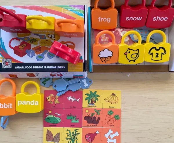 Onshine Number locks & Alphabet locks - Fine Motor Skills Toys