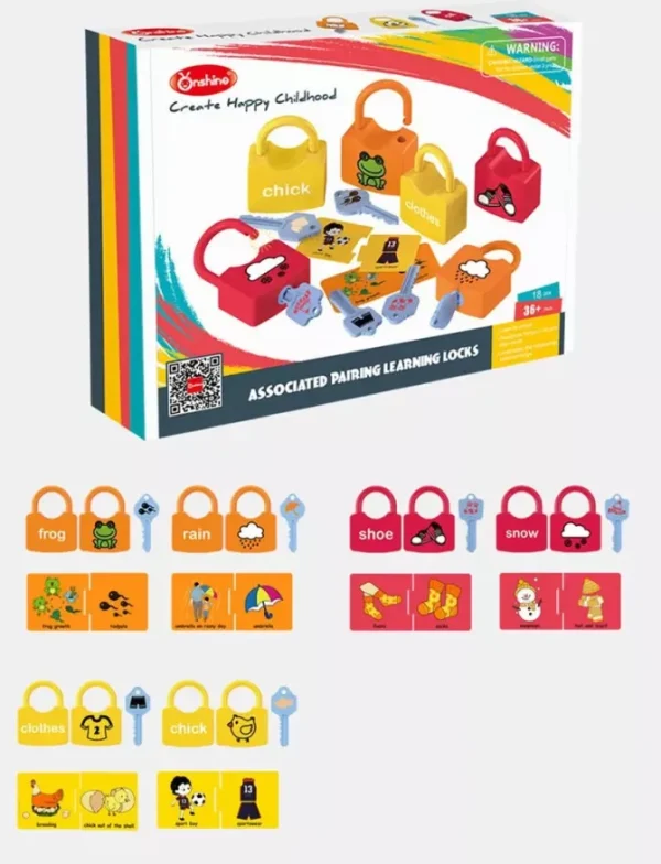 Onshine Number locks & Alphabet locks - Fine Motor Skills Toys