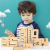 Onshine Wooden Educational Number Blocks- Open ended wooden toys