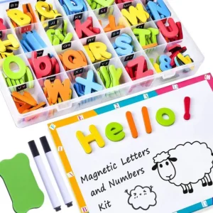 225 PCS Magnetic Letters and Numbers Box Set - Best Montessori Toys