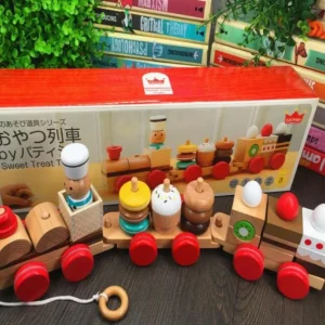 Snack stacker Tractor trains- Fine motor skills toys