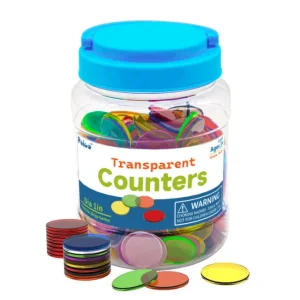 Translucent Counters Round - 300pc