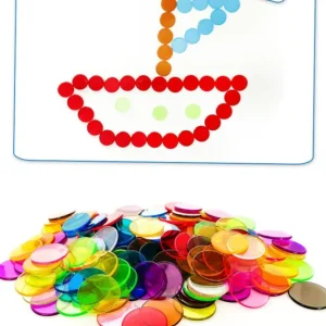 Translucent Counters Round - 300pc