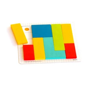 Wood Block Logical Puzzle Level 0-3-Mathematics toys