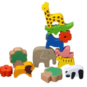 Wooden Animal Seasaw Game- Fine Motor Toys For Children