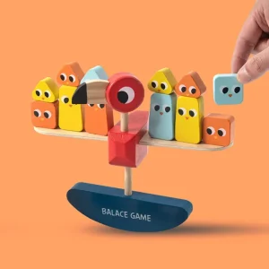 Wooden Bird Balance Game - Mathematics Educational Toys