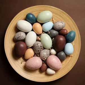 Wooden Birds’ Eggs- Open ended wooden toys