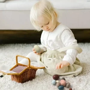 Wooden Birds’ Eggs- Open ended wooden toys