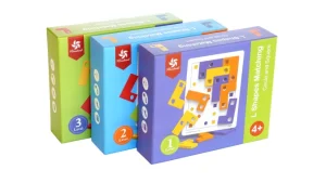 Wooden Block L Shape Logical Puzzle-Mathematics toys