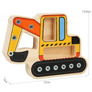 Wooden Busy Board Set of 3 ( Airplane, Boat and Digger)- The best fine motor toys