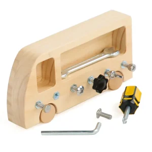 Wooden Busy Bus - Fine Motor Toys