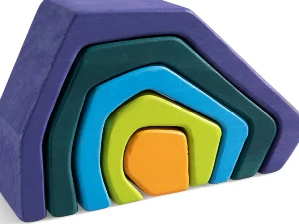 Wooden Cave Blocks - Open ended wooden toys