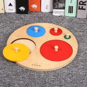 Wooden Circle Puzzle- Best montessori toys