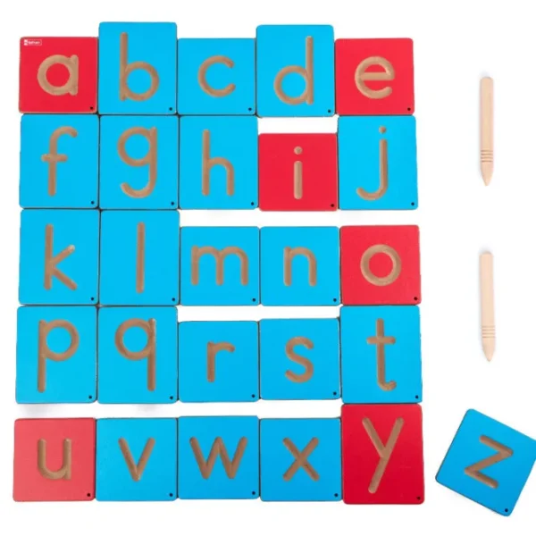 Wooden Colourful Tracing Boards - Best Alphabet and Number Learning Toys