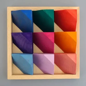 Wooden Corner Creative Blocks - Open ended wooden toys