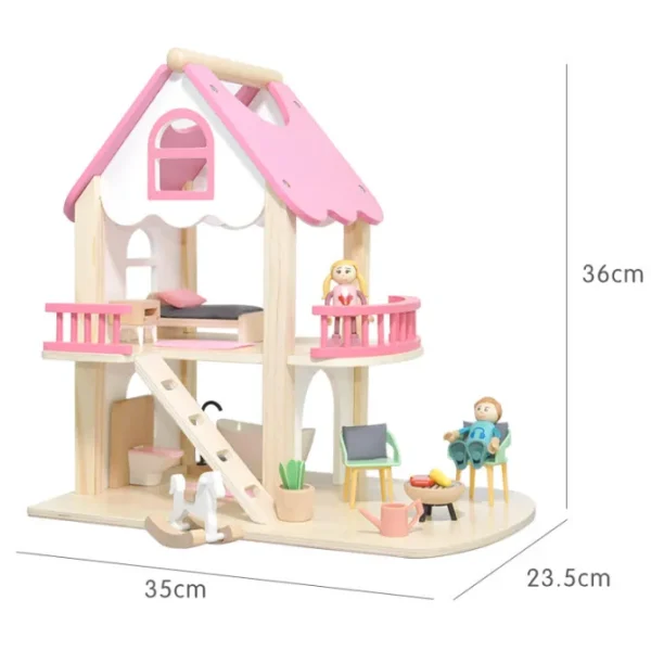 Wooden Doll House - Best Open Ended Toys