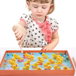 Wooden Duck Counting Game - Mathematics Educational Toys