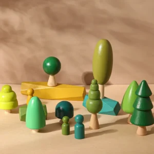 Wooden Forest Play set - Best open ended play toys