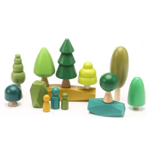 Wooden Forest Play set - Best open ended play toys