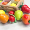 Wooden Fruit and Crate - Open Ended Play Toys