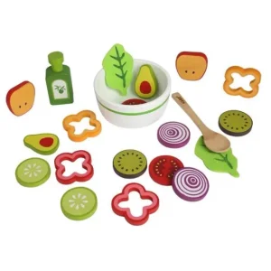 Wooden Fruit and Vegetable Salad Game - Open Ended Toys