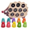 Wooden Hedgehog Number Learning - Mathematics toys