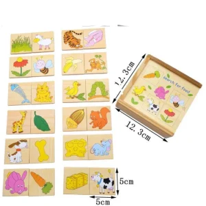 Wooden Jigsaw Matching Puzzle - Mathematics toys