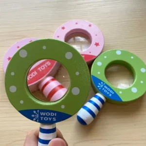 Wooden Magnify Glass set of 4 - Best Sensory Toys