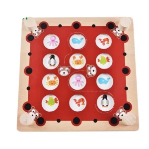 Wooden Montessori Memory Game - Mathematics toys