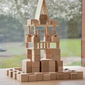 Wooden Nature Create Building blocks - Open Ended Wooden Toys