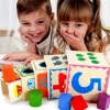 Wooden Nesting & Stacking Cubes Set of 5-Fine motor skills toys