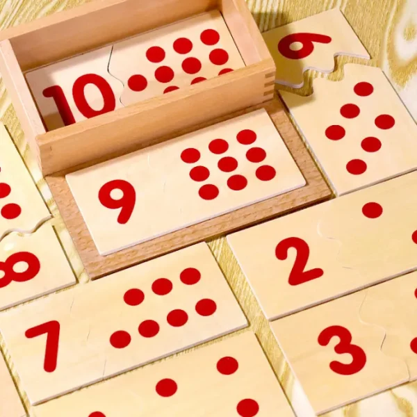 Wooden Number Game - The best Montessori Toys