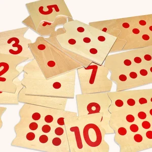 Wooden Number Game - The best Montessori Toys