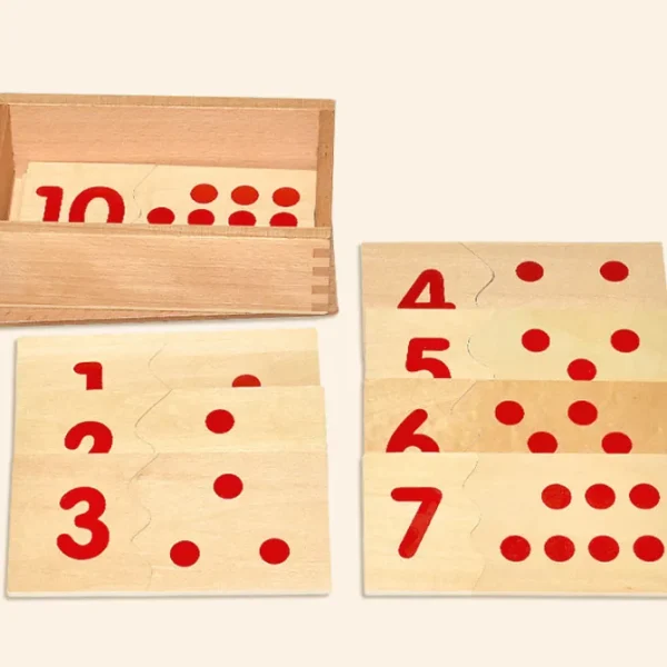 Wooden Number Game - The best Montessori Toys