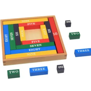 Wooden Numerical Rods-Best montessori toys