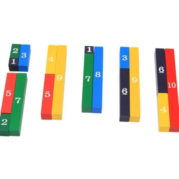 Wooden Numerical Rods-Best montessori toys