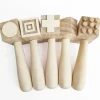 5 Wooden Pattern Hammers