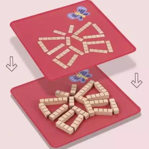 Wooden Puzzle Pieces-Mathematics toys