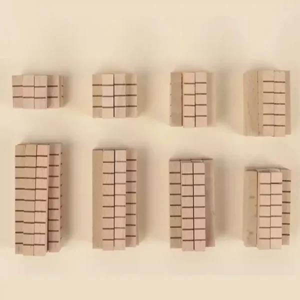 Wooden Puzzle Pieces-Mathematics toys