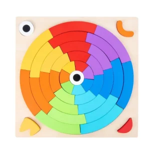 Wooden Rainbow Creative Blocks-Open ended wooden toys