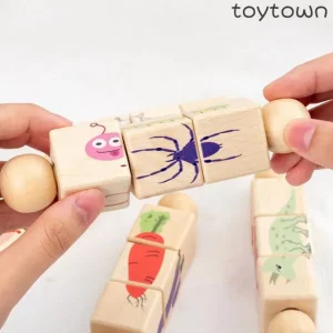 Wooden Rotating Animal Puzzle - Best Montessori Toys