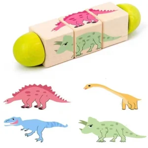 Wooden Rotating Animal Puzzle - Best Montessori Toys