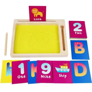 Wooden Sand Tray Wordpad - Best Fine Motor Skills