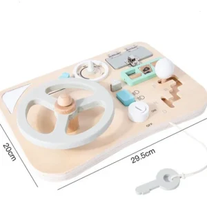 Wooden Sensory Busy Board - Best Sensory Toys