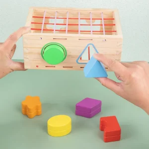 Wooden Shape Box - Mathematics Educational Toys