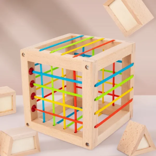 Wooden Shape Insert Box - Mathematics Educational Toys