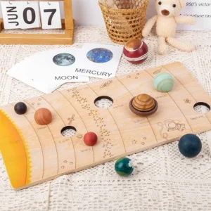 Wooden Solar System - Best Educational Wooden Toys