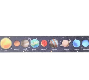 Wooden Solar System Puzzle-Fine motor skills toys